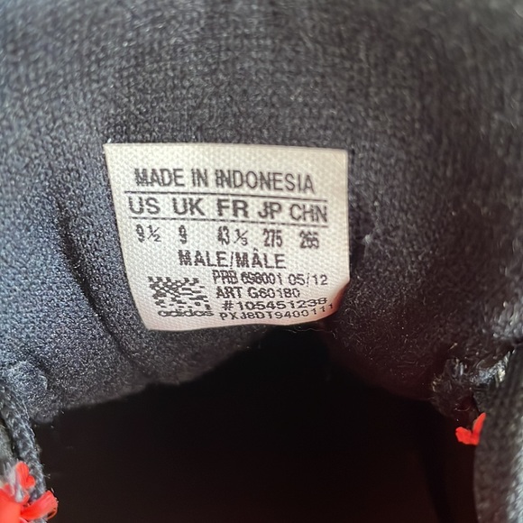 🖤Adidas Mens 9.5 wide fit - Picture 8 of 9